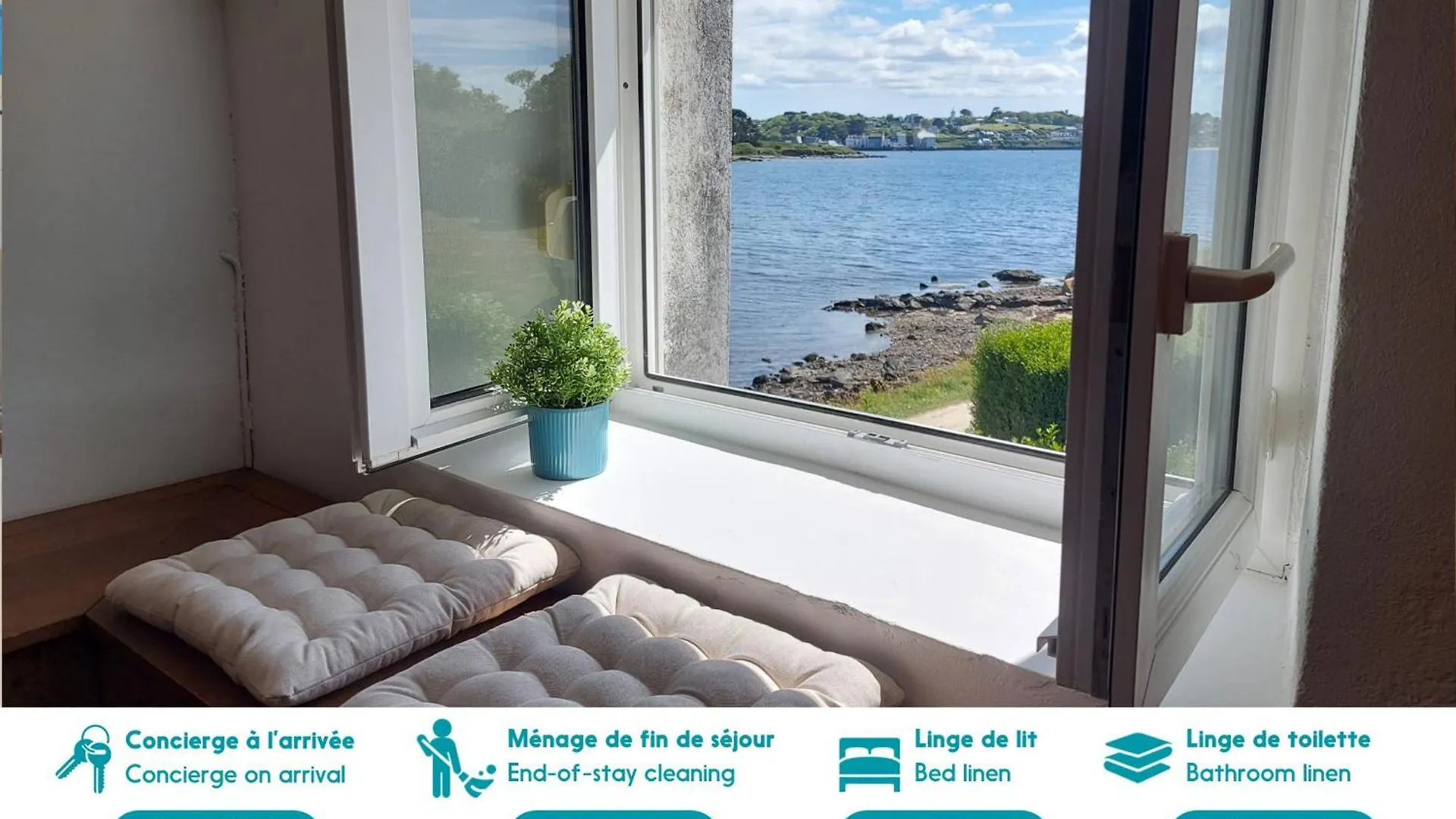 Vue Mer - Maison Avec Jardin Pour 2 Plouguerneau Apartment